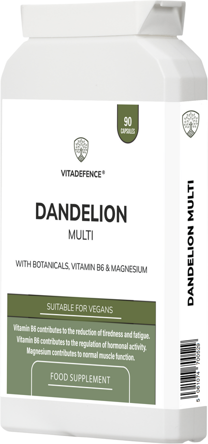 Dandelion Multi | With Vitamin B6, Magnesium & Botanicals – 90 Capsules
