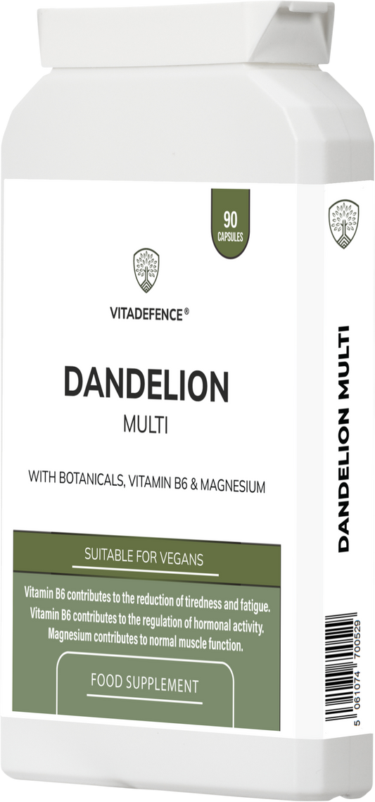 Dandelion Multi | With Vitamin B6, Magnesium & Botanicals – 90 Capsules