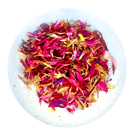 Therapeutic Bath Bomb - Ylang Ylang & Lemongrass Essential Oils